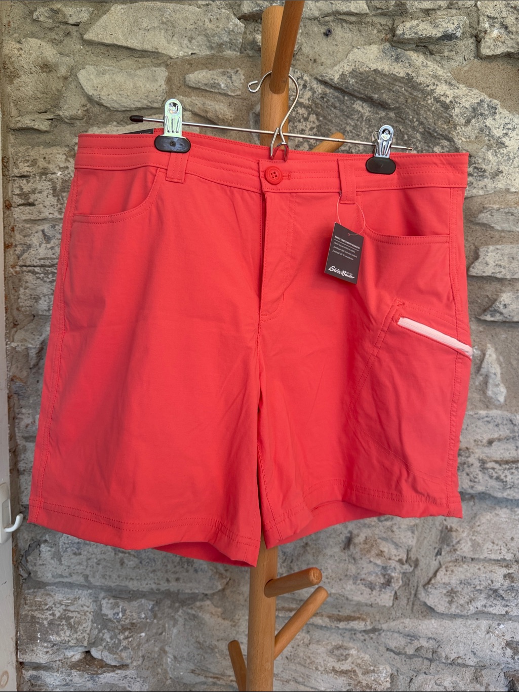 Eddie Bauer Bright Coral Shorts
